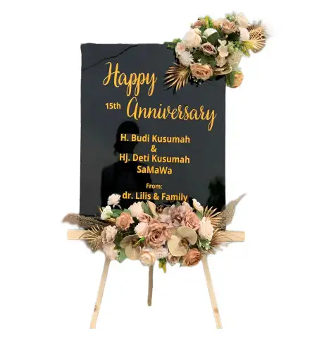 Papan Bunga Akrilik Suwawal